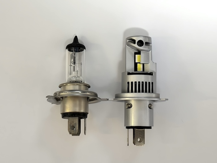 ハイビームインジケーター不点灯防止ユニット内蔵] LEDヘッド