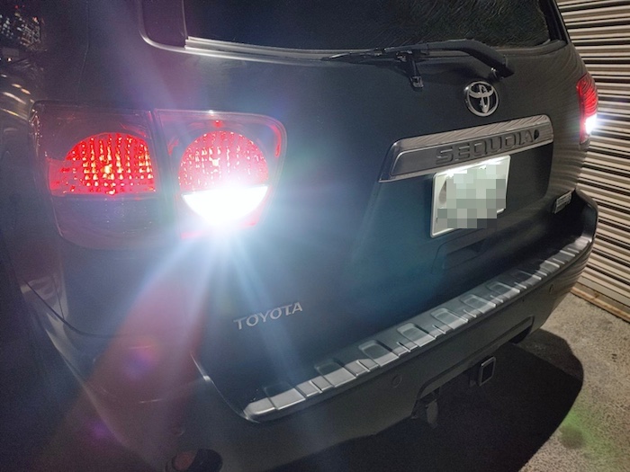 USトヨタ セコイア/バックランプ専用LED/CSP2020・1200LM USトヨタ セコイア/バックランプ専用LED/CSP2020・1200LM