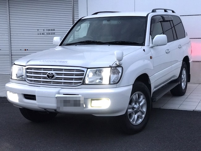 ランドクルーザー100 フォグランプ ランドクルーザー100系 フォグランプ 6連LEDポジションランプ付き AUDI