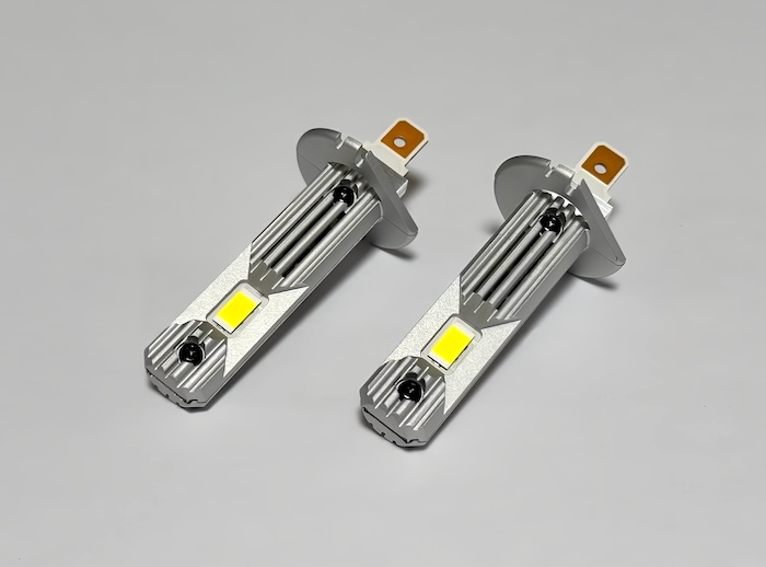 [純正電球と同じサイズ] LEDフォグランプ・H1／Original Custom C.S.P／2000LM（6000K）H1（12V車／24V車 兼用）