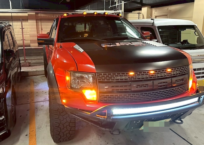 Ford F150／LEDフロントウインカーポジションバルブ（ハイフラキャンセラー内蔵）／フォード F150・SVT ラプター（2009年～2014年）
