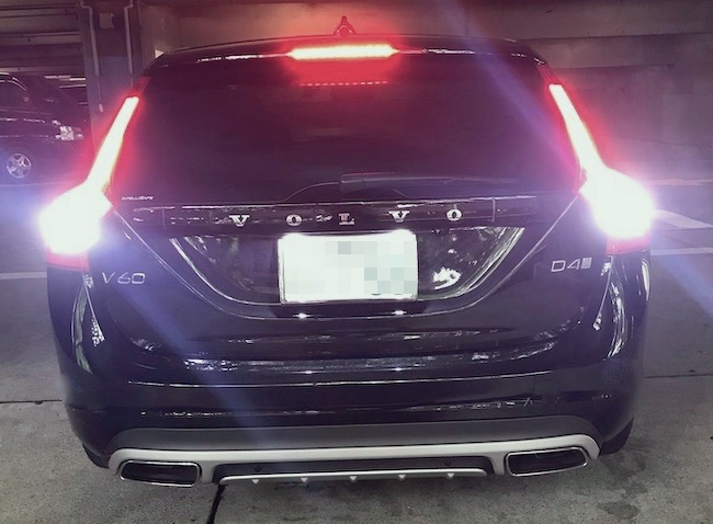 ボルボ V60／バック(リバース)ランプ／LG1818 CSP Power LED（1200LM