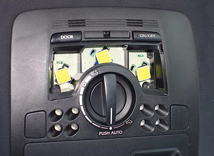 LEXUS IS/ISF 専用 Chip On Board LED ルームランプセット GSE2# / USE20