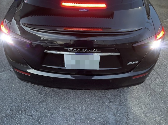 MASERATI・Ghibli／バック(リバース)ランプ／2016monster LED・1400LM