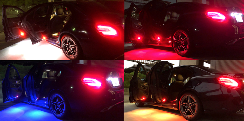 MASERATI・Ghibli／LEDドアカーテシ（アンダー）ランプ／モンスター