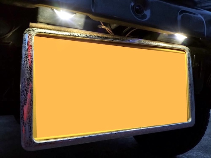 1/60　　グフ　　約31cm　　モノアイ点灯確認済み スズキ ジムニー JA11／LED(SMD5630)ナンバー灯／SUZUKI Jimny・JA11