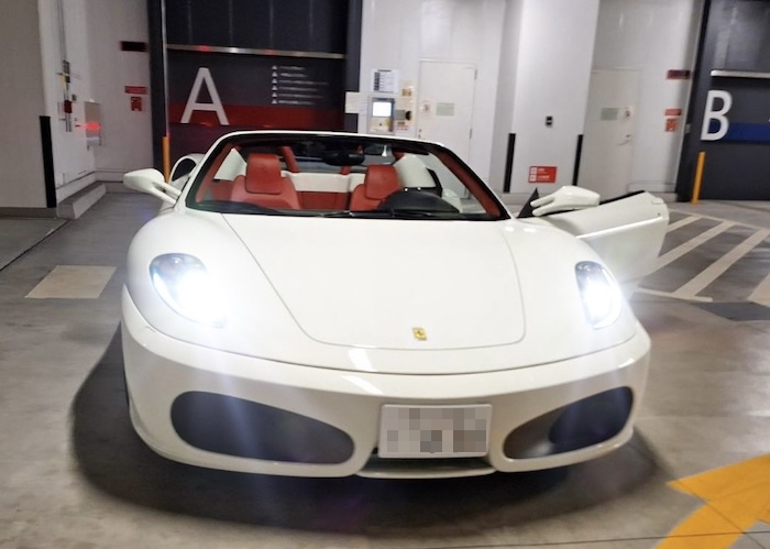 Ferrari F430／純正交換用 LEDヘッドライト／12000ルーメン x 2・6000K