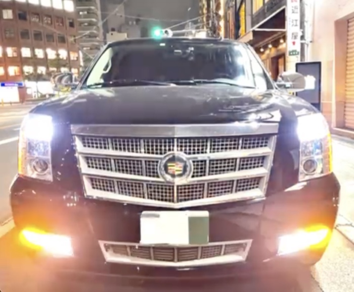Cadillac Escalade／LEDフロントウインカーバルブ（ハイフラ