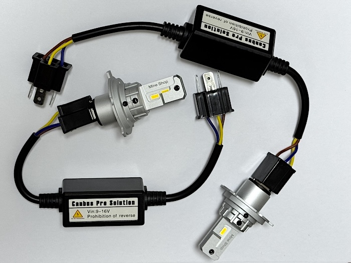 FJクルーザー／LEDヘッドライト H4(Hi/Lo)／3570 C.S.P／10000lm