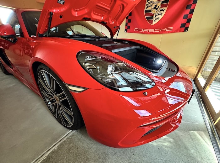 ポルシェ 718ケイマン・ボグスター／3030 monster LEDフロントラゲッジコンパートメントランプ／PORSCHE 982型 718 Cayman・Boxster