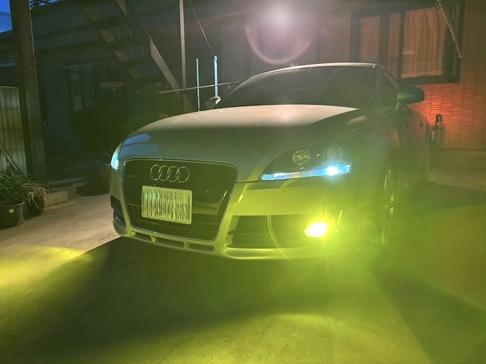 AUDI TT 8J LEDバックフォグランプ クリヤー ll-au-bua-sm01 (スモークレンズ) Audi アウディ TT (Typ 8J 2007-2014
