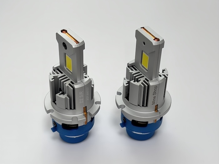 爆光13000LM仕様 [純正HIDと同じサイズ] D2S/R／純正交換用 LED
