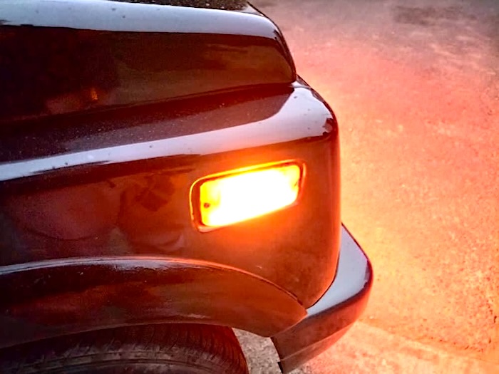 スズキsamurai リアサイドマーカー リフレクターレンズ ジムニー JA11