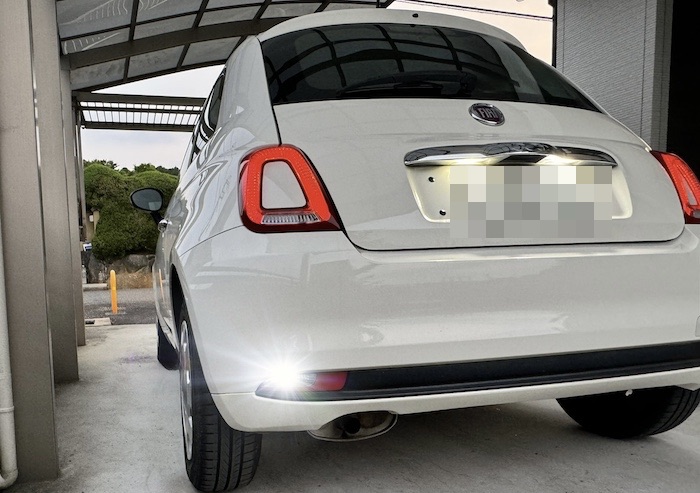 フィアット500／monster 3chip 3030・1800LM バックランプ(リバース