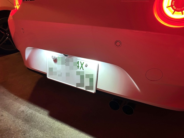 マツダ ロードスター／LED (SMD5630) ナンバー灯／MAZDA ROADSTER（ND系）
