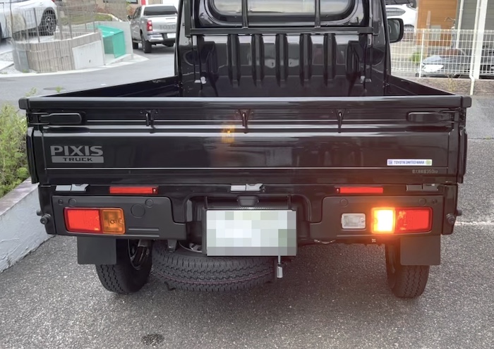 ハイゼットトラック／ハイフラキャンセラー内蔵 LEDウインカー